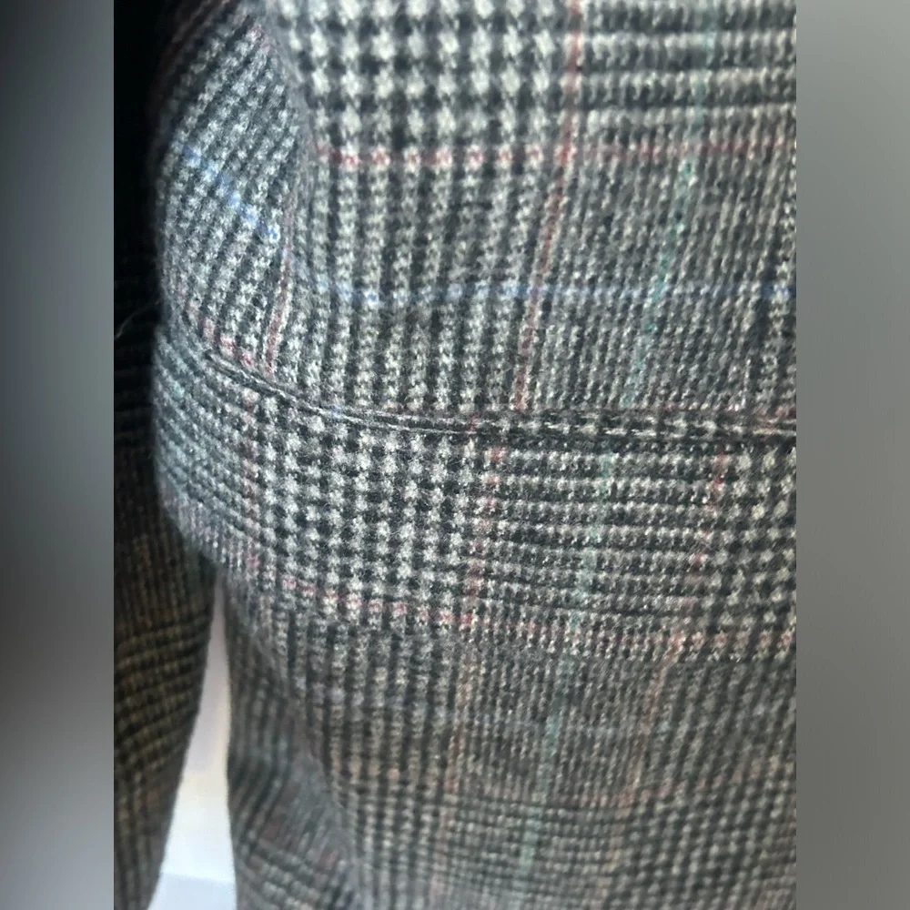 Gray Tweed Men's 40R Gray 1 Button Sports Coat Blazer Wool Vintage From‎ Rich’s